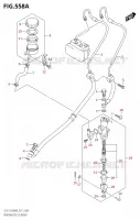 REAR MASTER CYLINDER for Suzuki GSX-S 125 2020