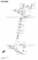 STEERING COLUMN for Suzuki GSX-S 125 2020