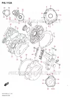 CRANKCASE COVER for Suzuki GSX-S 750 2018