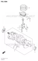 CRANKSHAFT for Suzuki GSX-S 750 2018