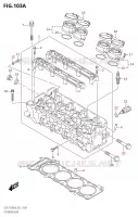 CYLINDER HEAD for Suzuki GSX-S 750 2018
