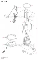 FUEL PUMP for Suzuki GSX-S 750 2018
