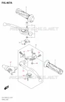 LEVERS   HANDGRIPS for Suzuki GSX-S 750 2018