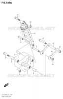 SHOCK ABSORBER LINKAGE for Suzuki GSX-S 750 2018