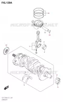 CRANKSHAFT for Suzuki GSX-S 750 2019