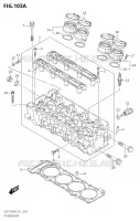 CYLINDER HEAD for Suzuki GSX-S 750 2019