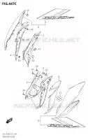 FAIRINGDY COVER (GSX S750ZA:L9:E21) for Suzuki GSX-S 750 2019