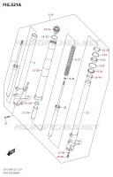 FRONT FORK for Suzuki GSX-S 750 2019