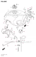 FUEL TANK (GSX S750ZA:L9:E21) for Suzuki GSX-S 750 2019