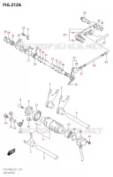 GEAR SHIFTING ASSY for Suzuki GSX-S 750 2019