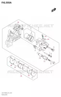 REAR CALIPER for Suzuki GSX-S 750 2019