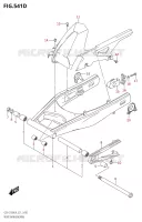 SWINGARMGINGARM (GSX S750UQY:L9:E21) for Suzuki GSX-S 750 2019