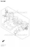 THROTTLE BODY (GSX S750WQY:L9:E21) for Suzuki GSX-S 750 2019