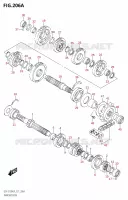TRANSMISSION for Suzuki GSX-S 750 2019