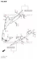 UNDER COWLING (GSX S750WQY:L9:E21) for Suzuki GSX-S 750 2019