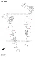 CAMSHAFT   VALVES for Suzuki RM-Z 250 2019