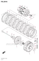CLUTCH for Suzuki RM-Z 250 2019