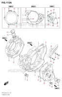 CRANKCASE COVER for Suzuki RM-Z 250 2019