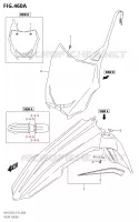 FRONT FENDER for Suzuki RM-Z 250 2019