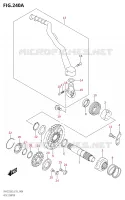 KICK STARTER for Suzuki RM-Z 250 2019
