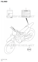 LABEL (E19) for Suzuki RM-Z 250 2019