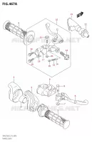 LEVERS   HANDGRIPS for Suzuki RM-Z 250 2019