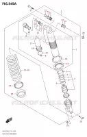 REAR SHOCK ABSORBER (E19) for Suzuki RM-Z 250 2019