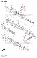 TRANSMISSION for Suzuki RM-Z 250 2019