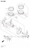 CRANKSHAFT for Suzuki RM-Z 250 2020