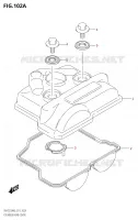 CYLINDER HEAD COVER for Suzuki RM-Z 250 2020