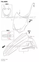 FRONT FENDER for Suzuki RM-Z 250 2020