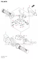 HANDGRIPS   LEVERS  for Suzuki RM-Z 250 2020