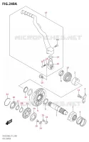 KICK STARTER for Suzuki RM-Z 250 2020