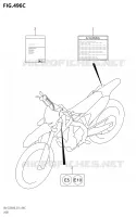 LABELTTE (E19) for Suzuki RM-Z 250 2020