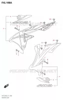 REAR FAIRING for Suzuki RM-Z 250 2020