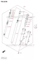FRONT FORKRTISSEUR AVT (SV650XA,SV650XAU) for Suzuki SV 650 2020