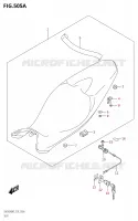 SEAT (SV650A,SV650AU) for Suzuki SV 650 2020