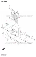 SHOCK ABSORBER LINKAGEERE (SV650A,SV650AU) for Suzuki SV 650 2020