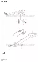 STANDLE (SV650XA,SV650XAU) for Suzuki SV 650 2020