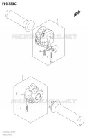 SWITCHESOMMUTATEUR (SV650XA,SV650XAU) for Suzuki SV 650 2020