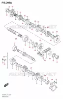 TRANSMISSION for Suzuki SV 650 2020