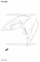 BACKREST for Suzuki BURGMAN 200 2019