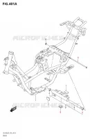 FRAME for Suzuki BURGMAN 200 2019