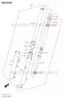 FRONT FORK for Suzuki BURGMAN 200 2019