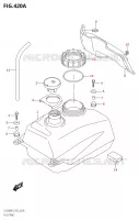 FUEL TANK for Suzuki BURGMAN 200 2019