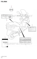 LABEL for Suzuki BURGMAN 200 2019