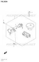 LOCK SET for Suzuki BURGMAN 200 2019