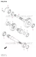 TRANSMISSION (2) for Suzuki BURGMAN 200 2019