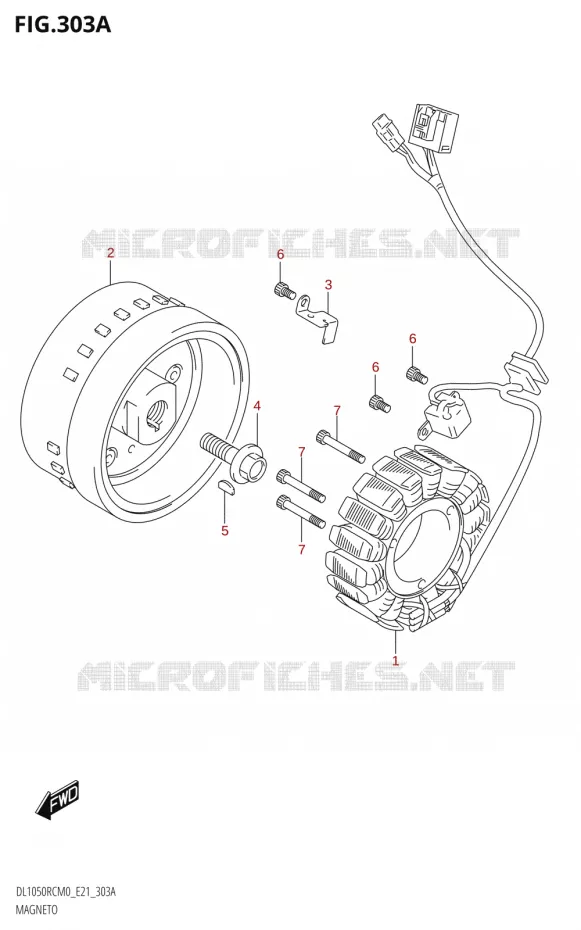 IGNITION Suzuki MOTO 1050 V-STROM 2020  DL1050RC M0 (E21)