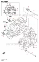 CASING for Suzuki KINGQUAD 500 2019